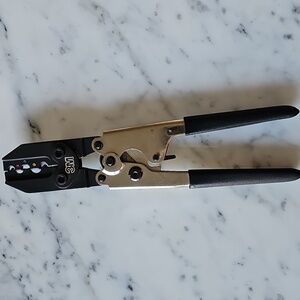 3M Scotchloc TR-490 Manual Ratcheting Hand Crimper Vintage